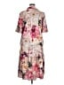 Chico's Floral Tan Casual Dress Size XL (3) - photo 2
