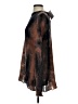 Elan Tie-dye Brown Turtleneck Sweater Size S - photo 5