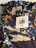 CAbi 100% Polyester Print Blue Long Sleeve Blouse Size M - photo 7