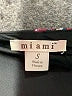 Miami 100% Polyester Floral Black Casual Dress Size S - photo 7