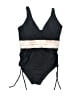 Unbranded Graphic Black One Piece Swimsuit Size 16 - photo 1