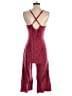 B Collection by Bobeau Hearts Burgundy Romper Size S - photo 2