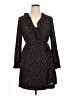 POPSUGAR 100% Polyester Stars Black Casual Dress Size XL - photo 1