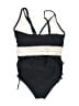 Unbranded Graphic Black One Piece Swimsuit Size 16 - photo 2