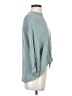 Zara Teal 3/4 Sleeve Blouse Size S - photo 4