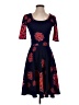 Lularoe Hearts Blue Cocktail Dress Size XS - photo 1