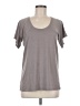Bella Gray Brown Short Sleeve T-Shirt Size M - photo 1