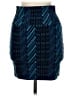 Forever 21 Argyle Blue Casual Skirt Size M - photo 2
