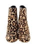 Sam Edelman Animal Print Gold Ankle Boots Size 8 - photo 2
