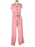 Love J Solid Pink Jumpsuit Size 2X - photo 1