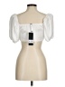 Ela Ivory Short Sleeve Blouse Size M - photo 2