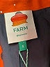 FARM Rio 100% Linen Print Orange Blazer Size S - photo 6