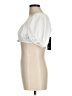 Ela Ivory Short Sleeve Blouse Size M - photo 5