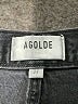 AGOLDE 100% Cotton Chevron-herringbone Black Jeans Size 27 waist - photo 7