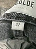 AGOLDE 100% Cotton Chevron-herringbone Black Jeans Size 27 waist - photo 10