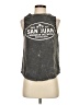 Exist Gray Sleeveless T-Shirt Size S - photo 1