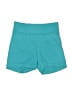 Adidas Solid Teal Athletic Shorts Size 9 - 10 - photo 1