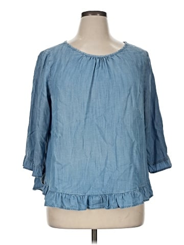 Gap 3/4 Sleeve Blouse (view 1)