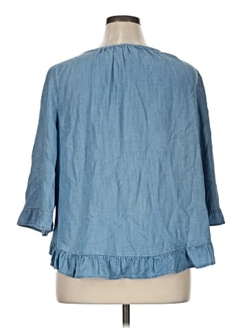 Gap 3/4 Sleeve Blouse (view 2)