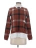 Tahari Plaid Brown Pullover Sweater Size S - photo 1