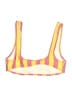 Solid & Striped Stripes Pink Swimsuit Top Size S - photo 2