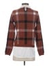 Tahari Plaid Brown Pullover Sweater Size S - photo 2
