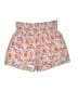 Unbranded 100% Polyester Floral Yellow Shorts Size M - photo 1
