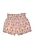 Unbranded 100% Polyester Floral Yellow Shorts Size M - photo 2