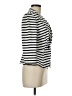 White House Black Market Stripes White Blazer Size 8 - photo 4