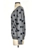 Nation Ltd. By Jen Menchaca Stars Gray Pullover Sweater Size S - photo 5