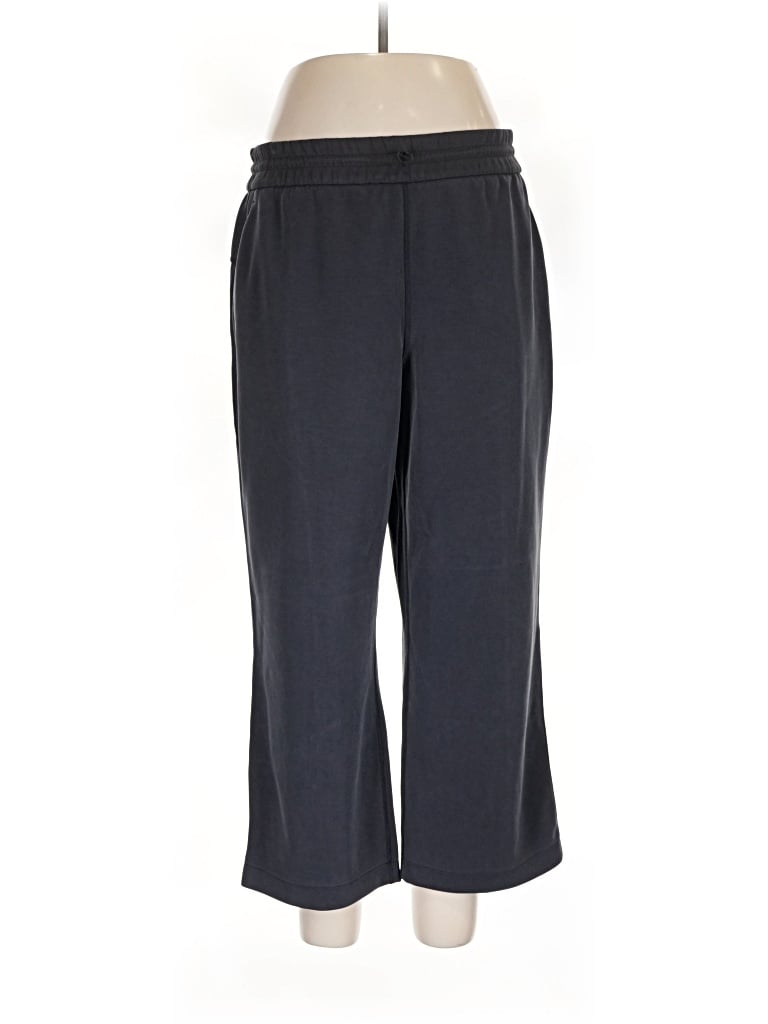 Pre-owned Lululemon Athletica Track Pants In Black
