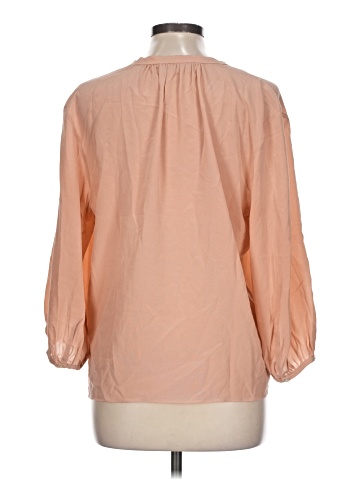 Everlane 3/4 Sleeve Silk Top (view 2)