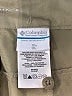 Columbia 100% Polyester Tan Khaki Shorts Size 18 - photo 3