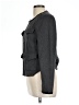The Limited Chevron-herringbone Gray Wool Coat Size L - photo 5