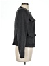 The Limited Chevron-herringbone Gray Wool Coat Size L - photo 4