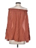 Flawless Brown 3/4 Sleeve Blouse Size S - photo 2