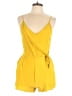 One Clothing Solid Yellow Romper Size L - photo 1