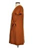 TeXTURE & THREAD Madewell Brown Casual Dress Size S - photo 5