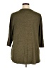 Lane Bryant Green 3/4 Sleeve Top Size 14 - 16 Plus - photo 2