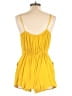 One Clothing Solid Yellow Romper Size L - photo 2