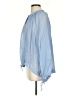 Zara Blue Long Sleeve Blouse Size XS - photo 5