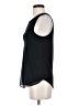Ann Taylor 100% Polyester Black Sleeveless Blouse Size XS - photo 5