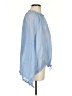 Zara Blue Long Sleeve Blouse Size XS - photo 4