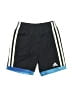 Adidas 100% Recycled Polyester Color Block Black Athletic Shorts Size 4 - photo 1