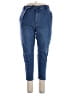 Assorted Brands Color Block Blue Jeans Size XL - photo 1