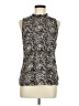 H&M 100% Polyester Brown Sleeveless Blouse Size 8 - photo 1