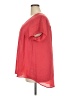 Torrid 100% Polyester Red Short Sleeve Blouse Size 2X Plus (2) - photo 5