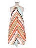 Mossimo Stripes Orange Casual Dress Size XXL - photo 2