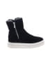 J/Slides 100% Leather Black Ankle Boots Size 6 - photo 1