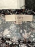 Ann Taylor LOFT 100% Rayon Multi Color Black Long Sleeve Blouse Size L - photo 7
